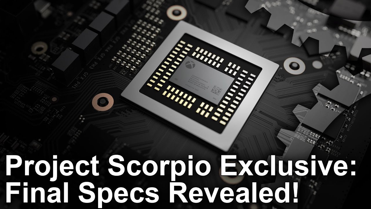 Xbox One X/ Project Scorpio Exclusive: Final Specs Revealed! - YouTube