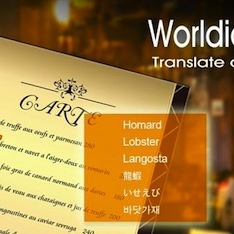 英語の宿題はかどりまくり！ カメラに写した単語を その場で翻訳『Worldictionary』｜タブロイド