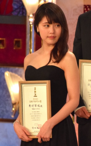 日本アカデミー賞 優秀主演女優賞を獲得した有村架純
