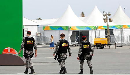 リオオリンピックの警備員が強姦し逮捕
